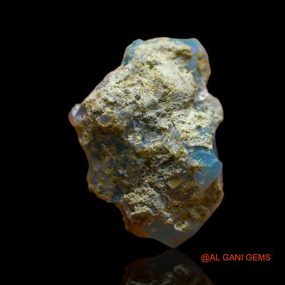 5.00 Cts Natural Ethiopian Fire Opal Loose Gemstone Fancy Rough 16x11x10 mm E-284