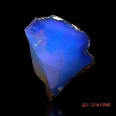5.00 Cts Natural Ethiopian Fire Opal Loose Gemstone Fancy Rough 12x11x9 mm E-285