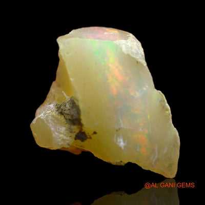 4.00 Cts Unheated Ethiopian Fire Opal Loose Gemstone Fancy Rough Natural 15x11x10 mm E-288