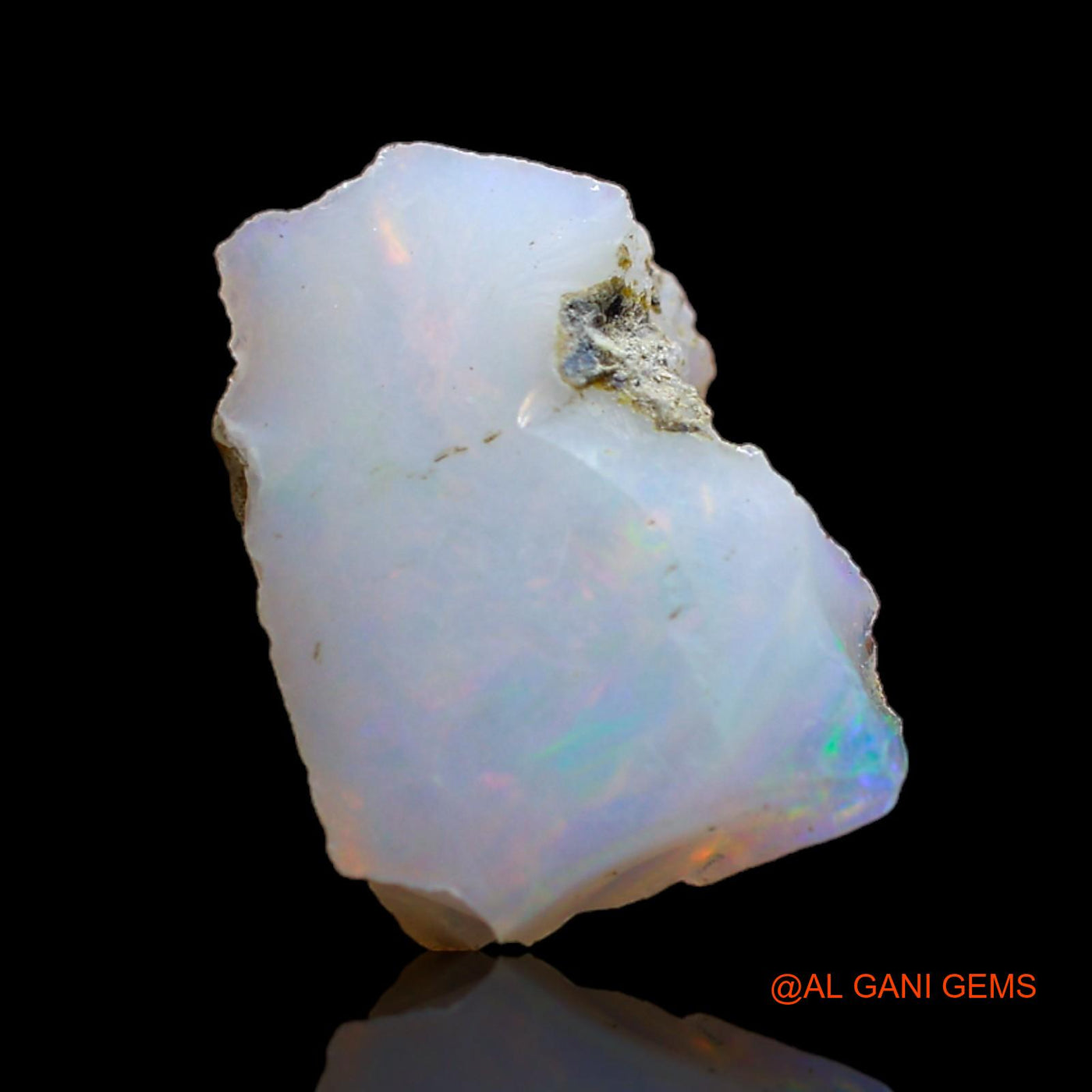 3.00 Cts Unheated Ethiopian Fire Opal Loose Gemstone Fancy Rough Natural 13x10x6 mm E-289
