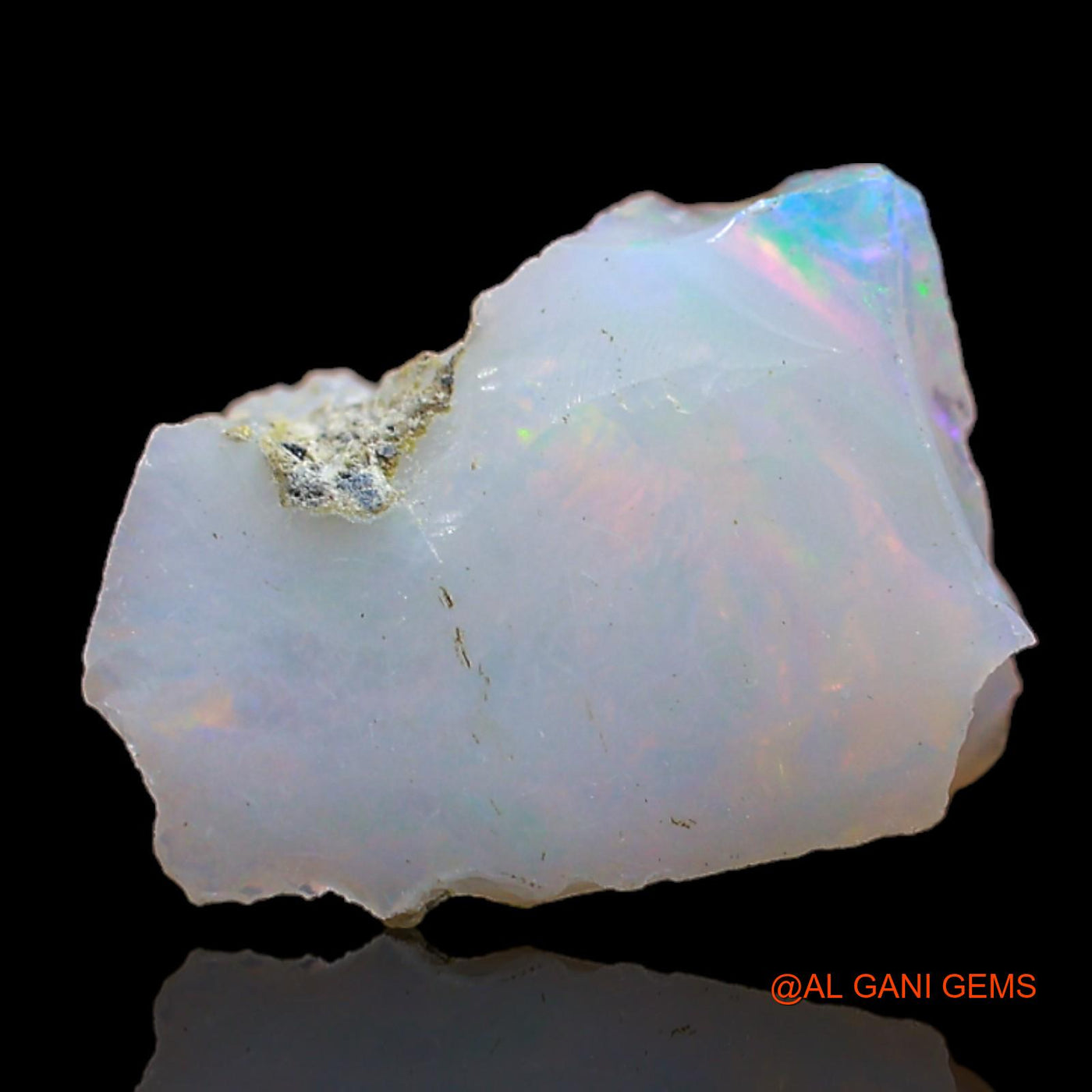 3.00 Cts Unheated Ethiopian Fire Opal Loose Gemstone Fancy Rough Natural 13x10x6 mm E-289