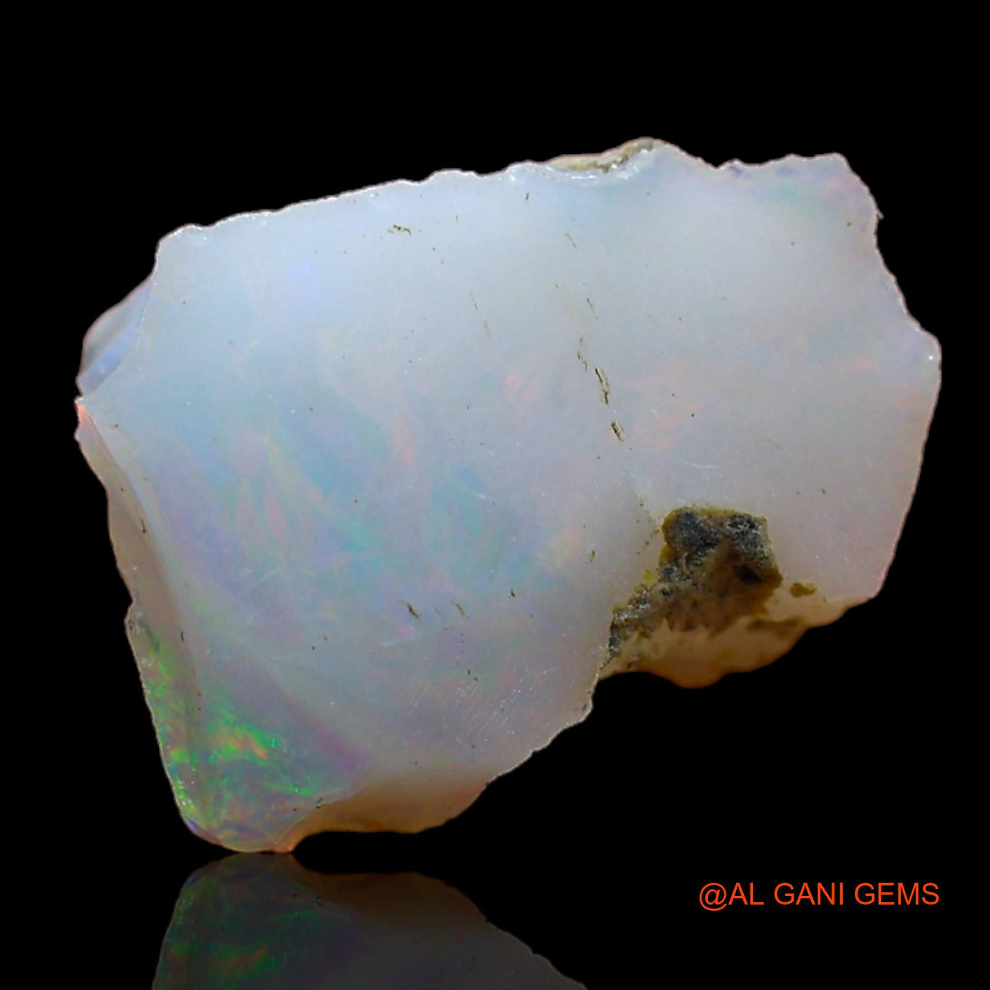 3.00 Cts Unheated Ethiopian Fire Opal Loose Gemstone Fancy Rough Natural 13x10x6 mm E-289