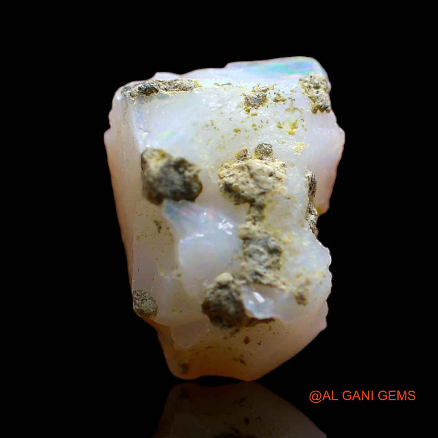 3.00 Cts Unheated Ethiopian Fire Opal Loose Gemstone Fancy Rough Natural 13x10x6 mm E-289