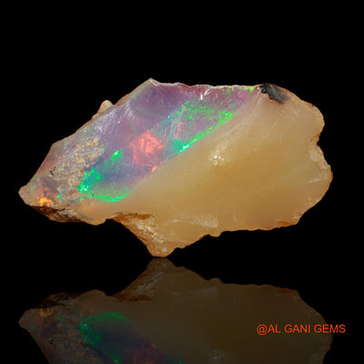7.00 Cts Natural Ethiopian Fire Opal Loose Gemstone Fancy Rough 27x15x6 mm E-28
