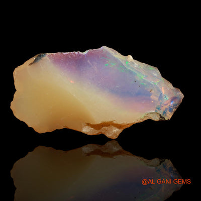 7.00 Cts Natural Ethiopian Fire Opal Loose Gemstone Fancy Rough 27x15x6 mm E-28