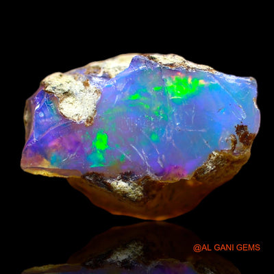 4.00 Cts Unheated Ethiopian Fire Opal Loose Gemstone Fancy Rough Natural 13x9x7 mm E-293