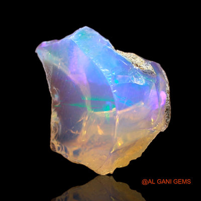 3.00 Cts Natural Ethiopian Fire Opal Fancy Rough Loose Gemstone For Jewelry 12x10x7 mm E-295