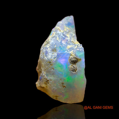 3.00 Cts Natural Ethiopian Fire Opal Loose Gemstone Fancy Rough 15x9x7 mm E-298