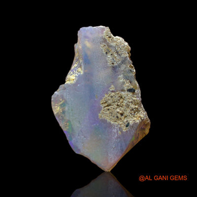 3.00 Cts Natural Ethiopian Fire Opal Loose Gemstone Fancy Rough 15x9x7 mm E-298