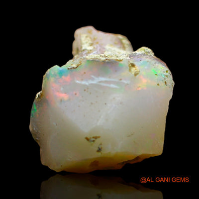 4.00 Cts Unheated Ethiopian Fire Opal Loose Gemstone Fancy Rough Natural 12x10x9 mm E-299