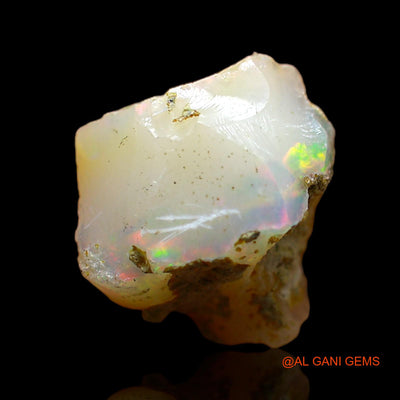 4.00 Cts Unheated Ethiopian Fire Opal Loose Gemstone Fancy Rough Natural 12x10x9 mm E-299