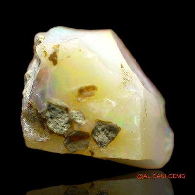 4.00 Cts Unheated Ethiopian Fire Opal Loose Gemstone Fancy Rough Natural 12x10x9 mm E-299