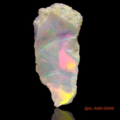 5.00 Cts Natural Ethiopian Fire Opal Fancy Rough Loose Gemstone For Jewelry 28x13x4 mm E-2