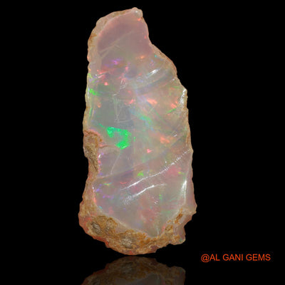 5.00 Cts Natural Ethiopian Fire Opal Fancy Rough Loose Gemstone For Jewelry 28x13x4 mm E-2