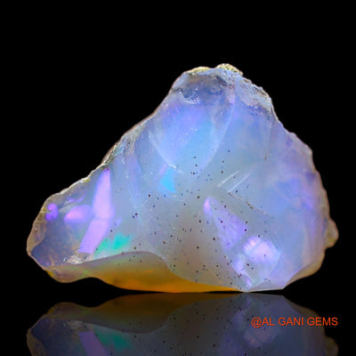 3.00 Cts Natural Ethiopian Fire Opal Loose Gemstone Fancy Rough 14x10x7 mm E-300