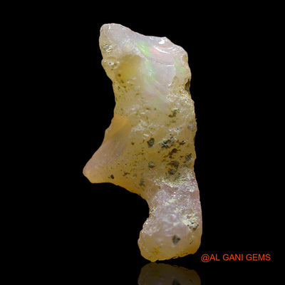 6.00 Cts Natural Ethiopian Fire Opal Fancy Rough Loose Gemstone For Jewelry 19x10x9 mm E-302