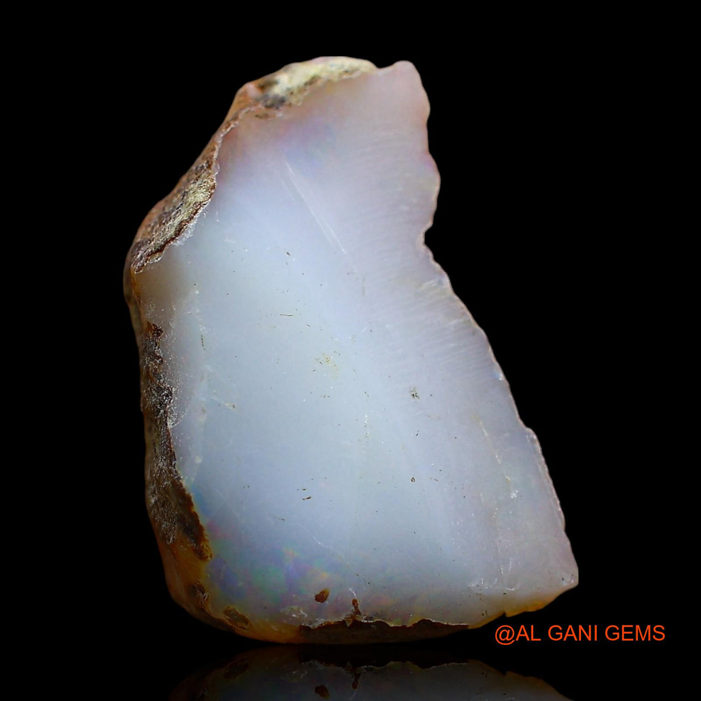 5.00 Cts Natural Ethiopian Fire Opal Loose Gemstone Fancy Rough 19x12x7 mm E-304