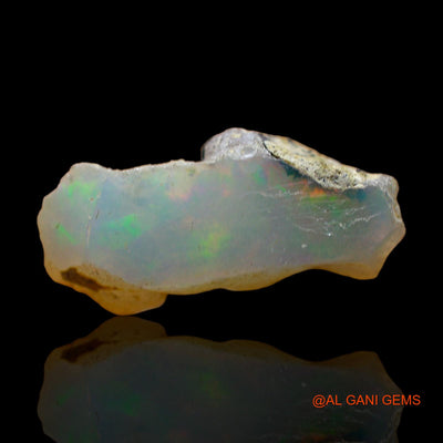 6.00 Cts Natural Ethiopian Fire Opal Fancy Rough Loose Gemstone For Jewelry 21x9x7 mm E-307