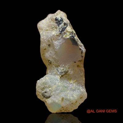 6.00 Cts Natural Ethiopian Fire Opal Fancy Rough Loose Gemstone For Jewelry 21x9x7 mm E-307