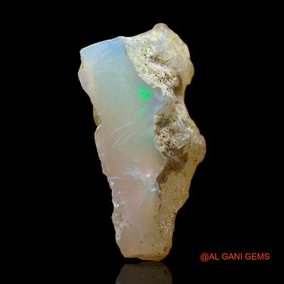7.00 Cts Natural Ethiopian Fire Opal Loose Gemstone Fancy Rough 19x10x7 mm E-308