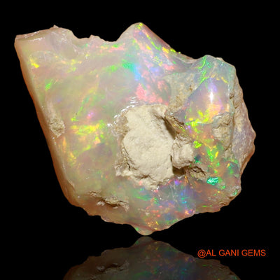 5.00 Cts Natural Ethiopian Fire Opal Fancy Rough Loose Gemstone For Jewelry 16x14x9 mm E-30