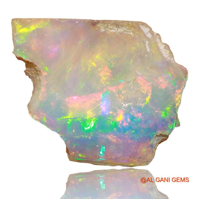 5.00 Cts Natural Ethiopian Fire Opal Fancy Rough Loose Gemstone For Jewelry 16x14x9 mm E-30