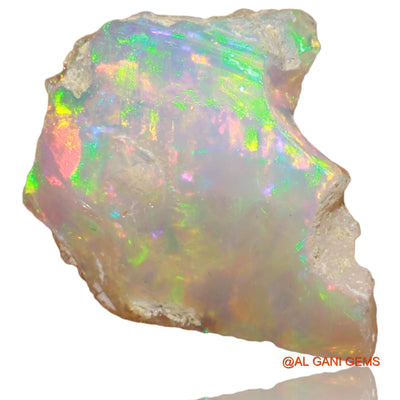 5.00 Cts Natural Ethiopian Fire Opal Fancy Rough Loose Gemstone For Jewelry 16x14x9 mm E-30