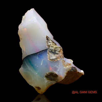 5.00 Cts Unheated Ethiopian Fire Opal Loose Gemstone Fancy Rough Natural 20x11x7 mm E-311