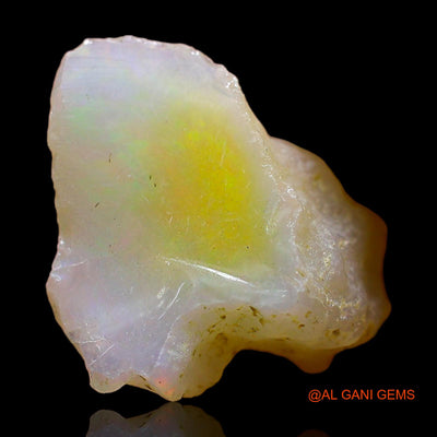 7.00 Cts Natural Ethiopian Fire Opal Fancy Rough Loose Gemstone For Jewelry 18x13x11 mm E-312