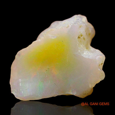 7.00 Cts Natural Ethiopian Fire Opal Fancy Rough Loose Gemstone For Jewelry 18x13x11 mm E-312