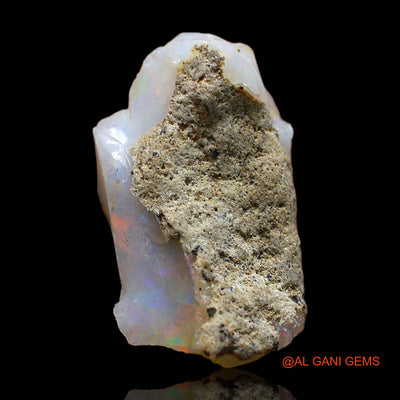7.00 Cts Natural Ethiopian Fire Opal Loose Gemstone Fancy Rough 19x11x8 mm E-314