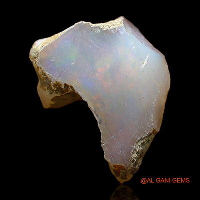 Natural Untreated Fire Opal Loose Gemstone Fancy Rough From Ethiopia 7.00 Cts 16x12x7 mm E-317