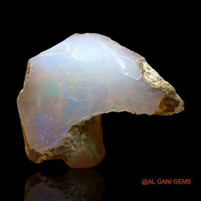 Natural Untreated Fire Opal Loose Gemstone Fancy Rough From Ethiopia 7.00 Cts 16x12x7 mm E-317
