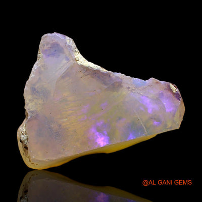 7.00 Cts Natural Ethiopian Fire Opal Loose Gemstone Fancy Rough 17x12x9 mm E-318