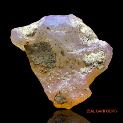 7.00 Cts Natural Ethiopian Fire Opal Loose Gemstone Fancy Rough 17x12x9 mm E-318