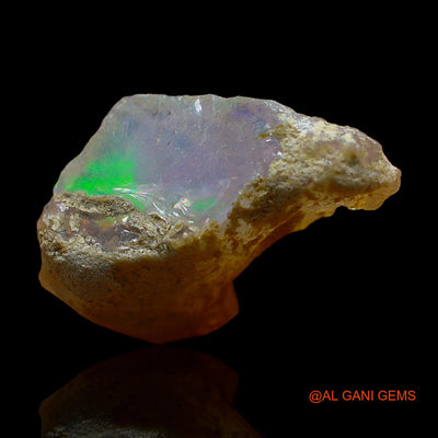 6.00 Cts Natural Ethiopian Fire Opal Loose Gemstone Fancy Rough 19x12x9 mm E-319