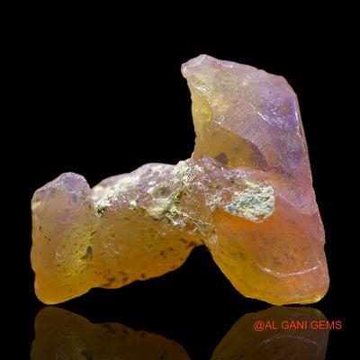 5.00 Cts Natural Ethiopian Fire Opal Loose Gemstone Fancy Rough 18x15x10 mm E-321