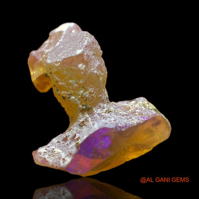 5.00 Cts Natural Ethiopian Fire Opal Loose Gemstone Fancy Rough 18x15x10 mm E-321
