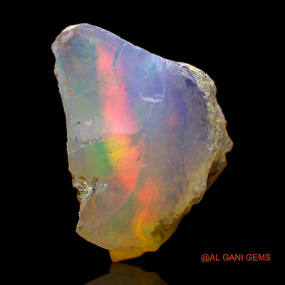 6.00 Cts Natural Ethiopian Fire Opal Fancy Rough Loose Gemstone For Jewelry 18x10x8 mm E-322