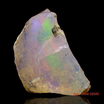 6.00 Cts Natural Ethiopian Fire Opal Fancy Rough Loose Gemstone For Jewelry 18x10x8 mm E-322