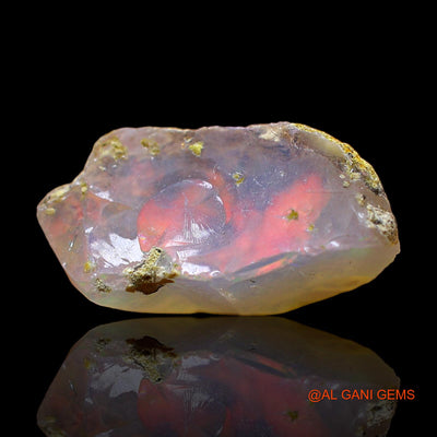 6.00 Cts Natural Ethiopian Fire Opal Fancy Rough Loose Gemstone For Jewelry 18x10x8 mm E-322