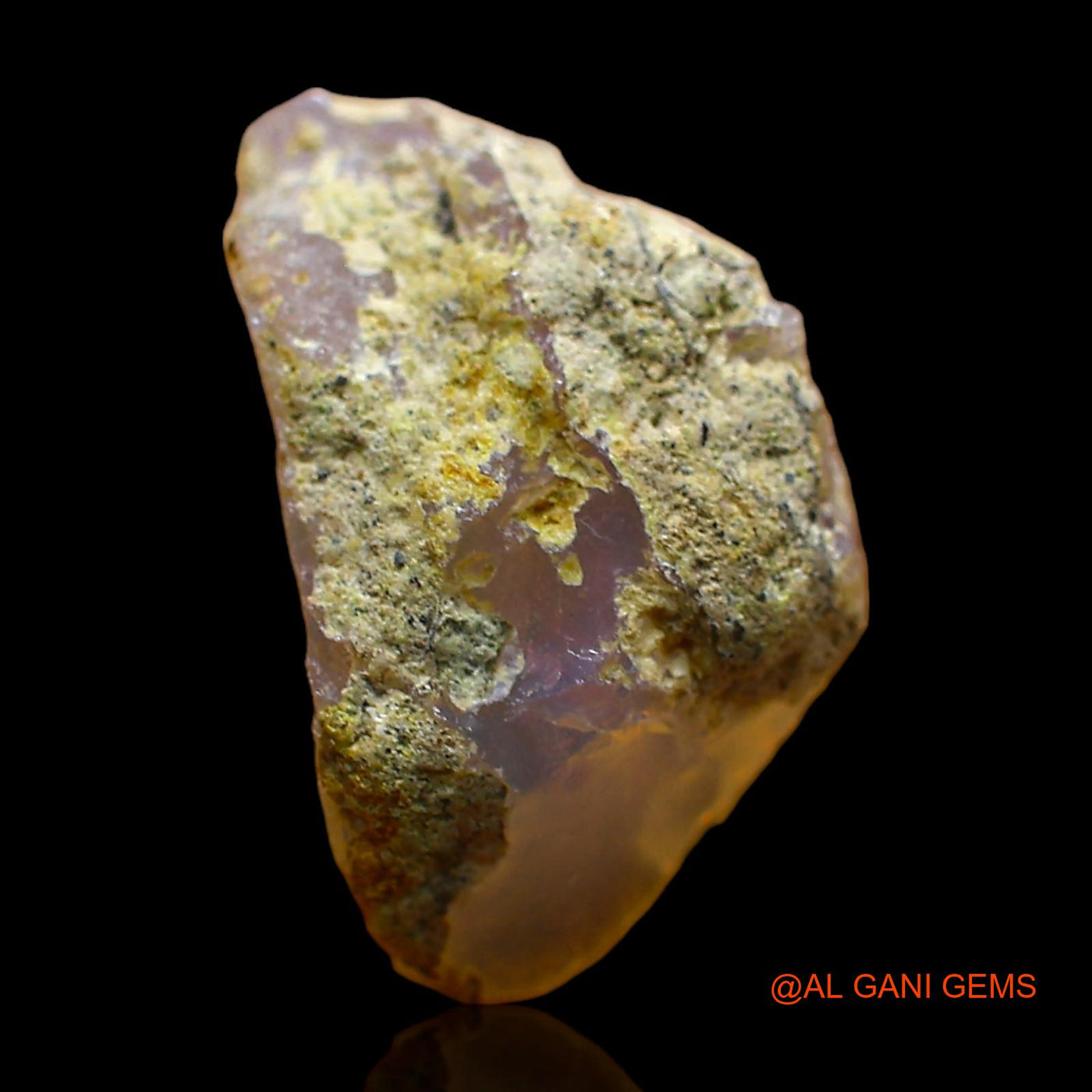 6.00 Cts Natural Ethiopian Fire Opal Fancy Rough Loose Gemstone For Jewelry 18x10x8 mm E-322