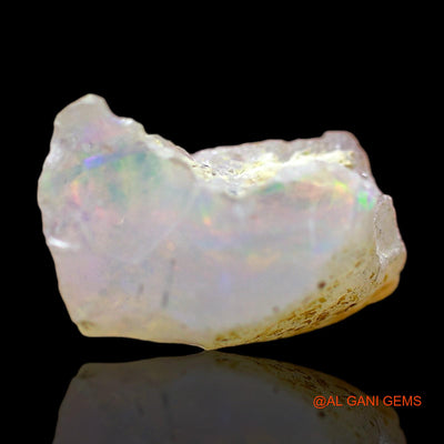 6.00 Cts Natural Ethiopian Fire Opal Fancy Rough Loose Gemstone For Jewelry 17x11x7 mm E-325