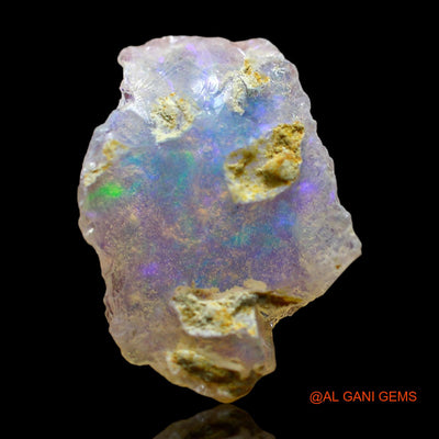 3.00 Cts Natural Ethiopian Fire Opal Loose Gemstone Fancy Rough 19x13x4 mm E-331