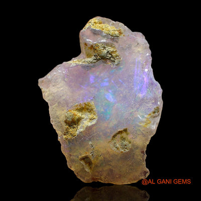 3.00 Cts Natural Ethiopian Fire Opal Loose Gemstone Fancy Rough 19x13x4 mm E-331