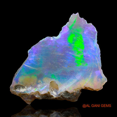 2.00 Cts Unheated Ethiopian Fire Opal Loose Gemstone Fancy Rough Natural 16x12x3 mm E-333