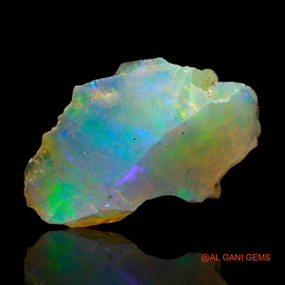 4.00 Cts Natural Ethiopian Fire Opal Loose Gemstone Fancy Rough 17x10x8 mm E-336