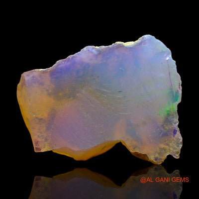5.00 Cts Unheated Ethiopian Fire Opal Loose Gemstone Fancy Rough Natural 16x12x8 mm E-338