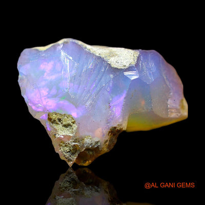 5.00 Cts Unheated Ethiopian Fire Opal Loose Gemstone Fancy Rough Natural 16x12x8 mm E-338
