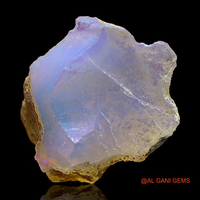 5.00 Cts Natural Ethiopian Fire Opal Loose Gemstone Fancy Rough 16x13x7 mm E-339